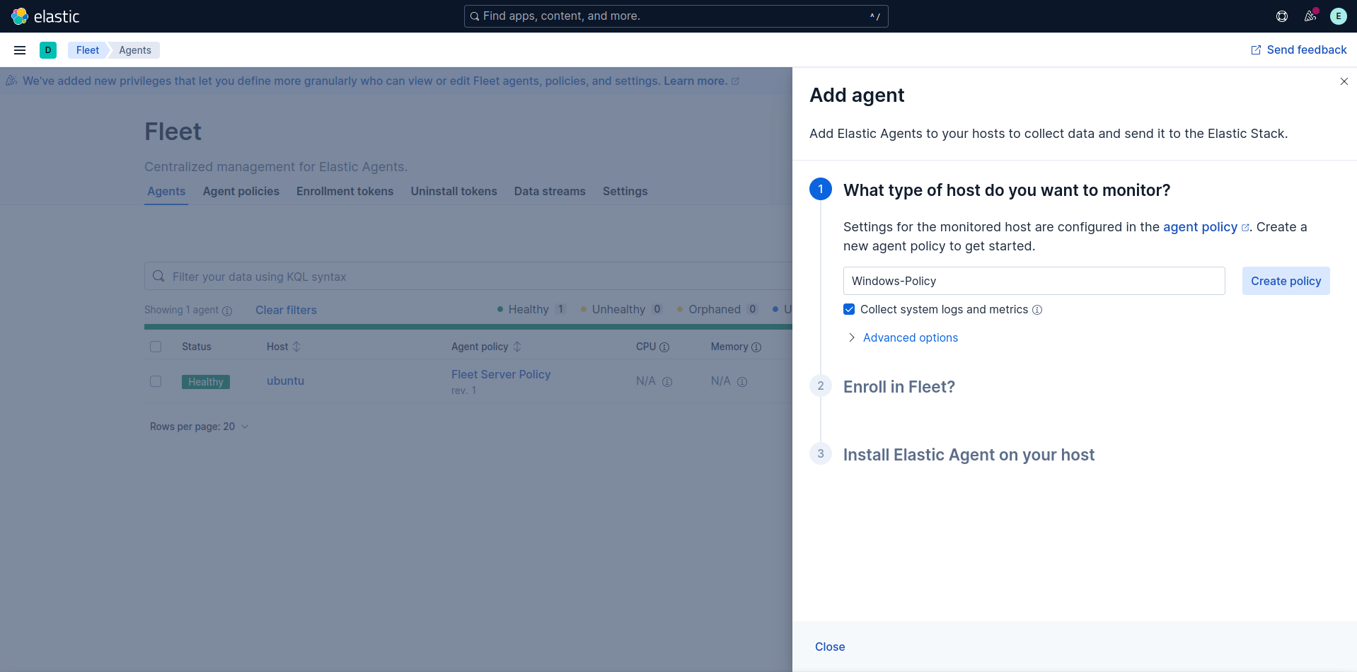 Add New Agent